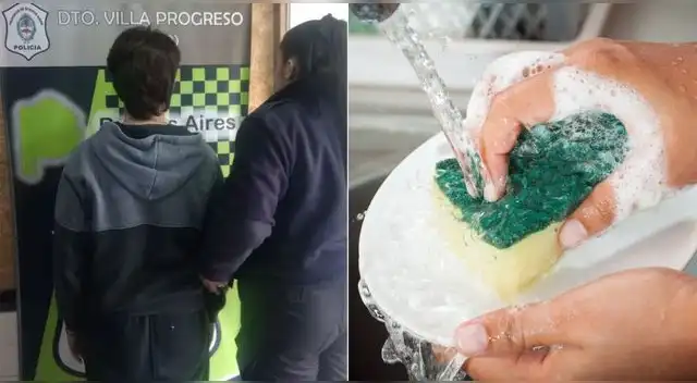 Madre de familia atacó a su hijo con un cuchillo porque "tardó demasiado" en lavar los platos en Argentina. Madre de familia atacó a su hijo con un cuchillo porque "tardó demasiado" en lavar los platos en Argentina.