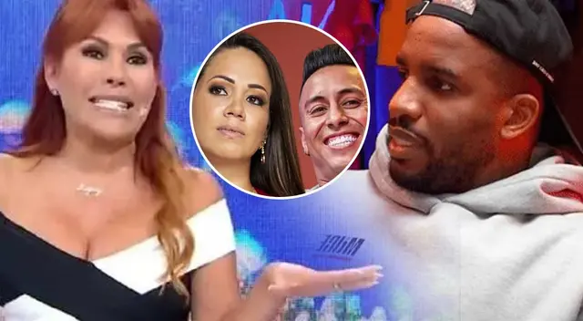 Magaly Medina ofrece a Jefferson Farfán mandarle chats entre Melissa Klug y Christian Cueva. Magaly Medina ofrece a Jefferson Farfán mandarle chats entre Melissa Klug y Christian Cueva.