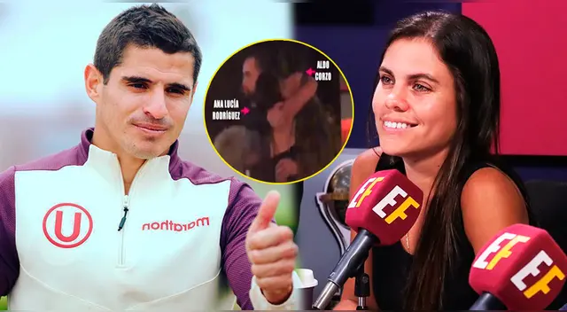 Las imágenes de Aldo Corzo y la periodista Ana Lucía Rodríguez.