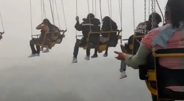 Mexicanos pasaron momentos de terror.