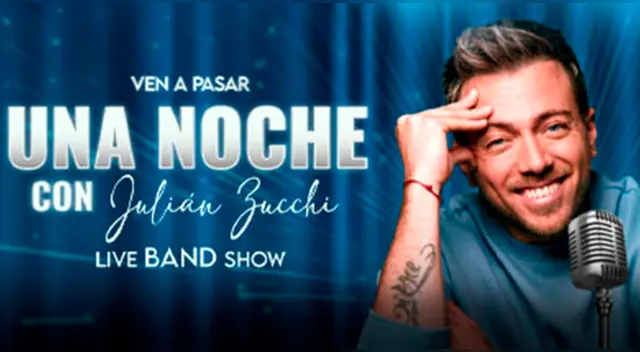 Julián Zucchi hará un show en el Centro de Convenciones Bianca. Julián Zucchi hará un show en el Centro de Convenciones Bianca.