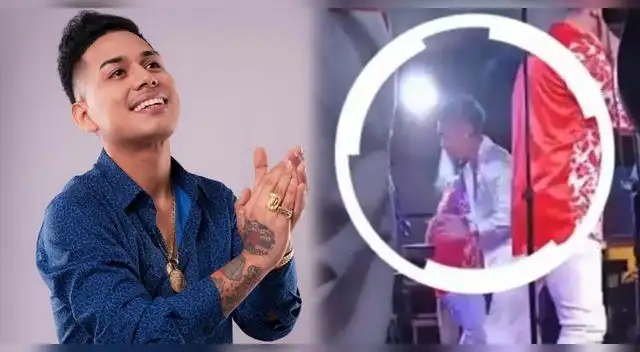 Denuncian a salsero César Vega por cantar ebrio.