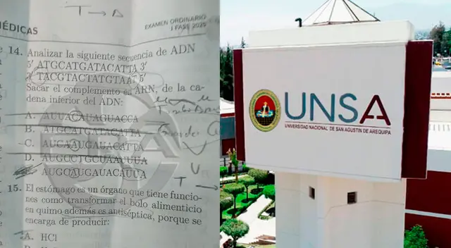 UNSA realizó su examen de admisión ordinario I Fase 2025 hoy 1 de septiembre.