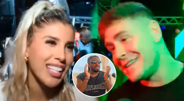 Yahaira Plasencia y Pancho Rodríguez en la misma discoteca el fin de semana.