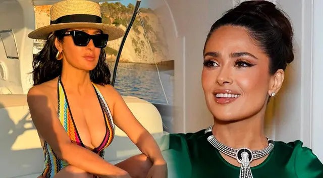 Salma Hayek festejó su cumpleaños de forma íntima. Salma Hayek festejó su cumpleaños de forma íntima.