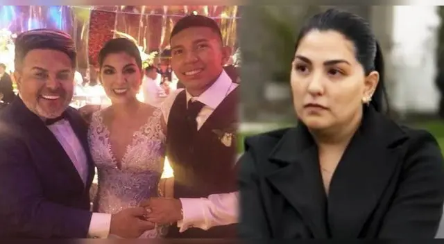 Cómo apareció Andres Hurtado en la boda de Ana Siucho y Edison Flores. Cómo apareció Andres Hurtado en la boda de Ana Siucho y Edison Flores.