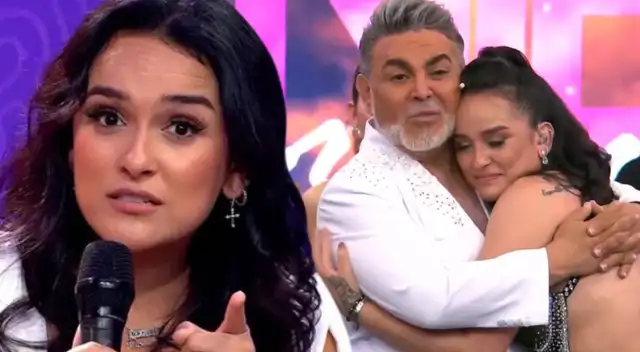 Daniela Darcourt responde por críticas sobre su cercanía a Andrés Hurtado.