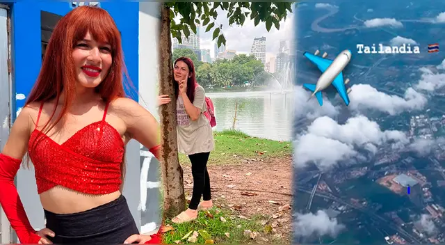 La Uchulú viajó a Tailandia con su madre. La Uchulú viajó a Tailandia con su madre.