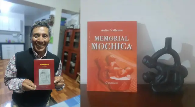 Antón Vallemar, escritor ancashino, presentó su nuevo libro Antón Vallemar, escritor ancashino, presentó su nuevo libro
