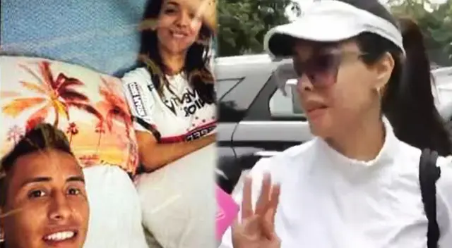 Rosángela Espinoza reacciona ante cuestionamiento de reportero de Amor y fuego sobre Christian Cueva. Rosángela Espinoza reacciona ante cuestionamiento de reportero de Amor y fuego sobre Christian Cueva.