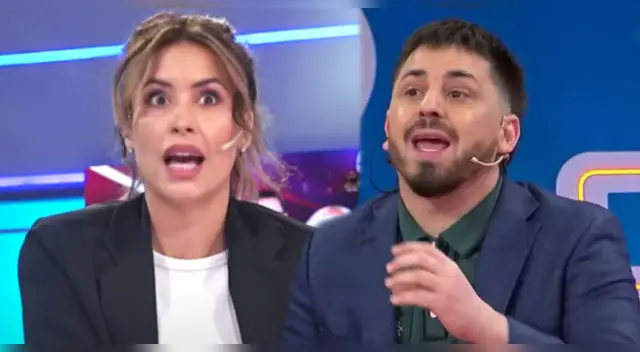 Milett Figueroa enfrenta a conductor argentino de 'Intrusos'.