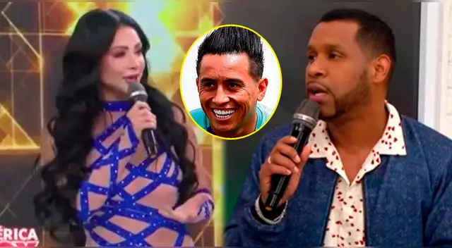 Pamela Franco es troleada en vivo por Edson Dávila. Pamela Franco es troleada en vivo por Edson Dávila.