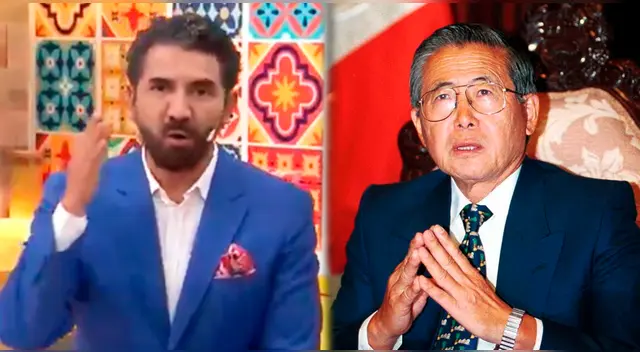 Fernando Díaz habla contra el fujimorismo.