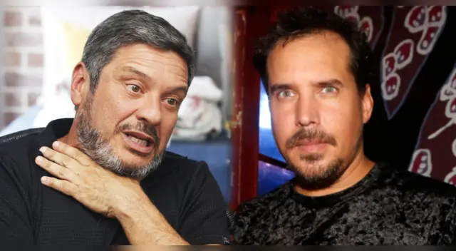 Lucho Cáceres y Gabriel Calvo se enfrentan.