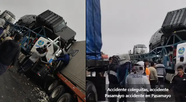 Accidente en el serpentín de Pasamayo deja un herido.