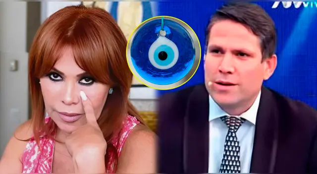 Paco Bazán cuestionó a Magaly Medina por usar ojo turco.