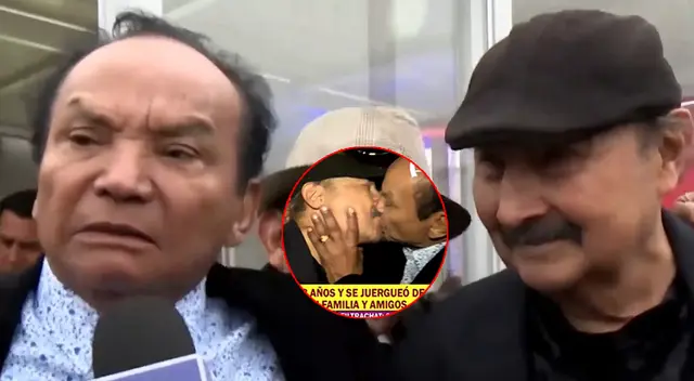 Melcochita y Lelo Costa se besaron delante de Monserrat Seminario. Melcochita y Lelo Costa se besaron delante de Monserrat Seminario.