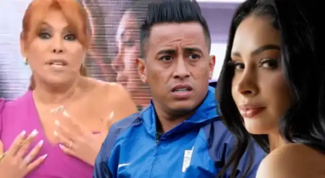 Magaly Medina se molesta con Pamela Franco y Christian Cueva.