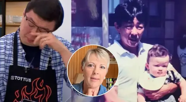 Phillip ChuJoy se conmueve con sorpresa de su mamá y recordar a su papá. Phillip ChuJoy se conmueve con sorpresa de su mamá y recordar a su papá.