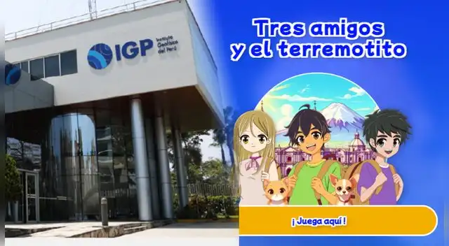 IGP dio a conocer que tienen un juego para escolares en favor a la prevención ante sismo.
