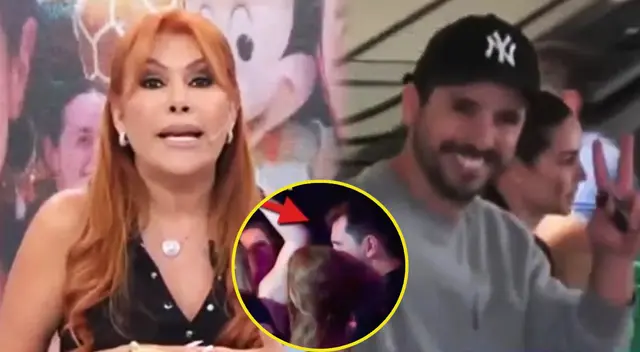 Magaly Medina criticó a Jesús Alzamora tras impensado gesto a cámaras de su programa.