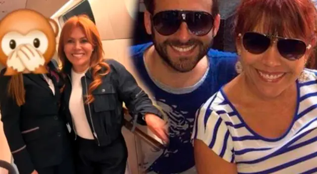 Magaly Medina muestra con quién está en su viaje a Europa tras encuentro con Rodrigo González.