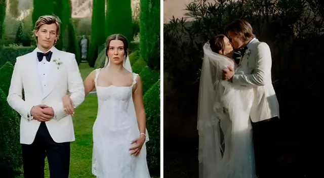Millie Bobby Brown y Jake Bongiovi contrajeron matrimonio en una ceremonia privada en septiembre del 2024 y finalmente se revelaron las primeras fotografías. Millie Bobby Brown y Jake Bongiovi contrajeron matrimonio en una ceremonia privada en septiembre del 2024 y finalmente se revelaron las primeras fotografías.