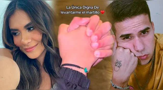 Álvaro Aurora se muestra enamorado de Thamara Gómez.