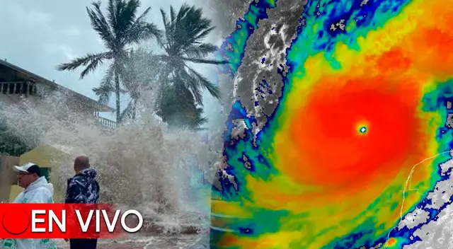 Conoce EN VIVO el recorrido del huracán Milton.