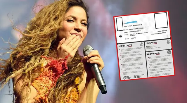 Las entradas para el concierto de Shakira ya se encuentran agotadas. Las entradas para el concierto de Shakira ya se encuentran agotadas.