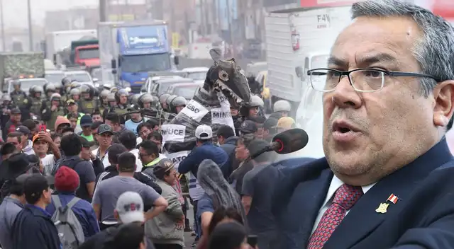 Gustavo Adrianzén minimiza el paro de transportistas y da indignantes declaraciones.