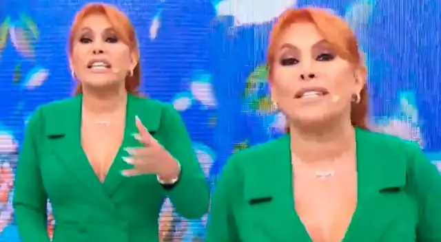 Magaly Medina arremete contra sus trabajadores.
