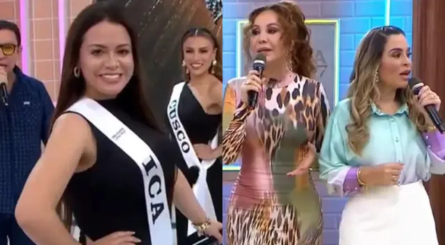 Florcita se presentó en América Hoy. Florcita se presentó en América Hoy.