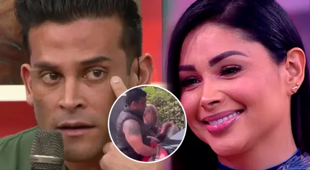 Christian Domínguez recibe inesperada noticia al ir a la casa de Pamela Franco.