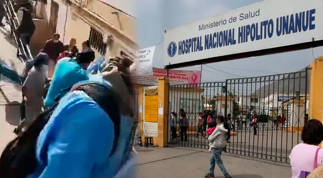Hospital Hipólito Unanue tuvo que evacuar a pacientes y personal.