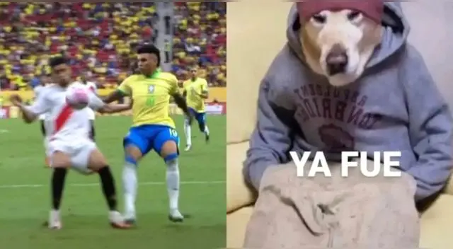 Hinchas peruanos furiosos en X tras penal por supuesta falta de Carlos Zambrano.