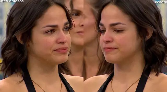 Raysa Ortiz rompio en llanto en 'El gran Chef: Famosos'.