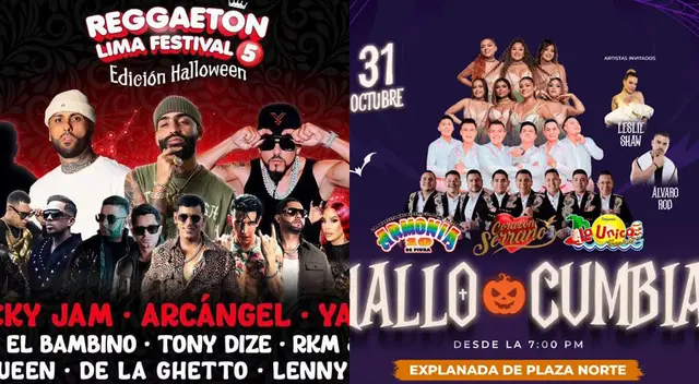 Conciertos que se realizarán en Halloween 2024. Conciertos que se realizarán en Halloween 2024.