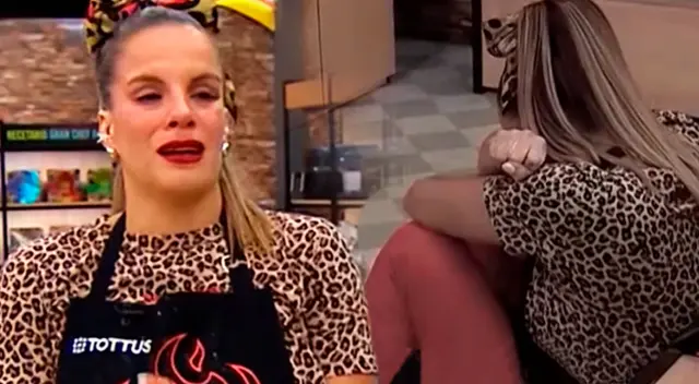 Alejandra Baigorria vivió difícil momento en El Gran Chef Famosos. Alejandra Baigorria vivió difícil momento en El Gran Chef Famosos.
