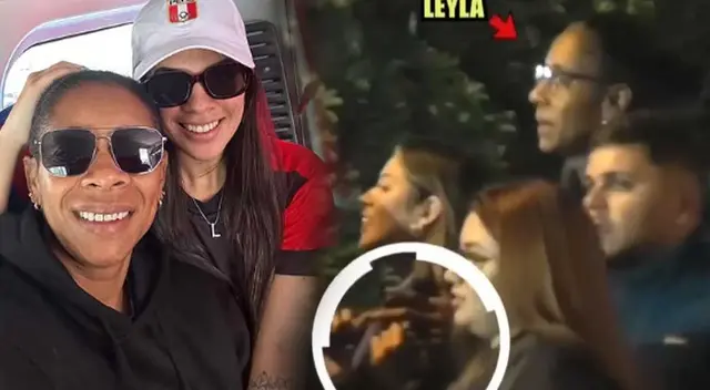 Leyla Chihuán es grabada agarrada de la mano con con mujer en concierto de Aventura. Leyla Chihuán es grabada agarrada de la mano con con mujer en concierto de Aventura.