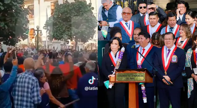 Fieles católicos se movilizaron por el centro de Lima hasta llegar al Parlamento nacional. Fieles católicos se movilizaron por el centro de Lima hasta llegar al Parlamento nacional.