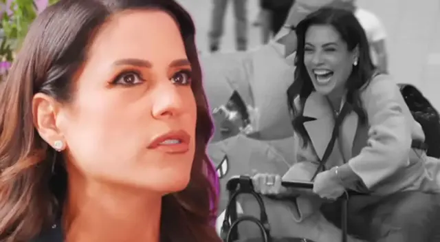 María Pía Copello sorprendió a todo en el aeropuerto. María Pía Copello sorprendió a todo en el aeropuerto.