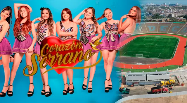 'Corazón Serrano' se presentará el 2025 en el Estadio San Marcos.