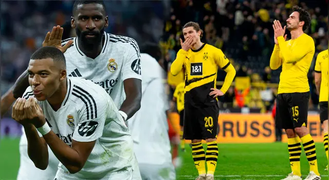 Real Madrid vs. Dortmund se enfrentarán en el estadio Santiago Bernabéu.