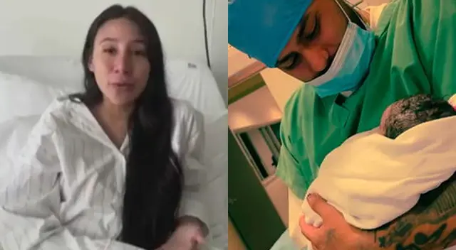 Samahara Lobatón dio a luz por parto natural. Samahara Lobatón dio a luz por parto natural.