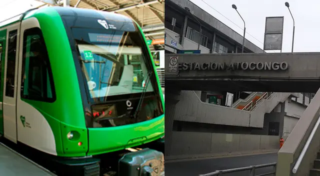 Aparente suicidio en la estación Atocongo. Aparente suicidio en la estación Atocongo.