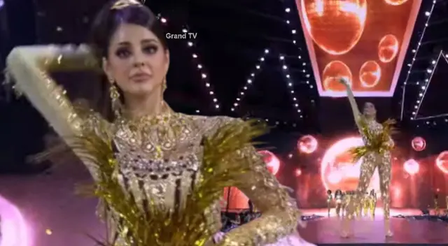 Luciana Fuster apareció con movimientos sensuales en el Miss Grand International. Luciana Fuster apareció con movimientos sensuales en el Miss Grand International.