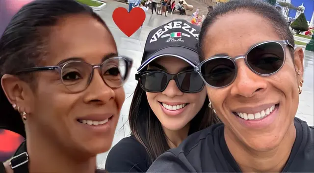 Leyla Chihuán más enamorada que nunca de su joven pareja. Leyla Chihuán más enamorada que nunca de su joven pareja.