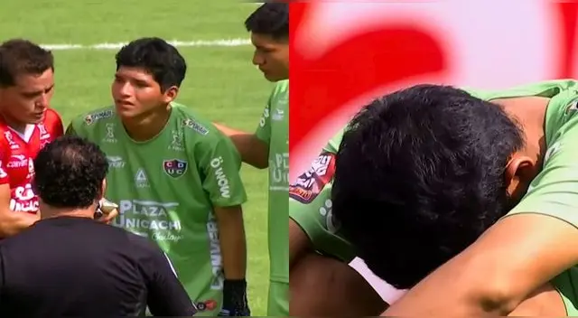 Diego López Quispe, arquero de Unión Comercio, tomó radical decisión tras ser goleado.