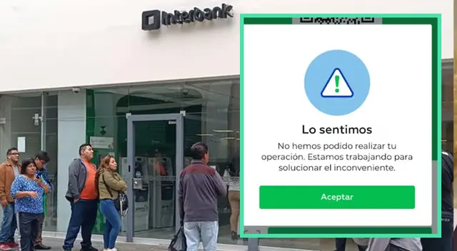 Se reporta nueva caída de Interbank HOY: Usuarios reportan fallos en la aplicación tras filtración de datos.